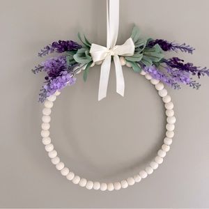 NEW  Levander Bead Wreath